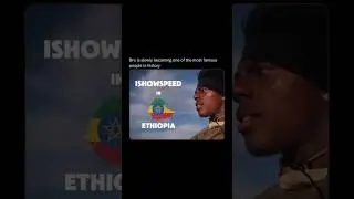 Ishowspeed is becoming the MOST FAMOUS people in HISTORY #viral #ishowspeed #africa #fyp #famous