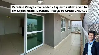 Excelente apartamento à venda com 02 quartos, 68m² em Capim Macio, Natal/RN