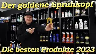 Der goldene Spr&uuml;hkopf! Meine Autopflege-Favoriten 2023 - Reiniger, Pflegen, Lackschutz u.v.m.