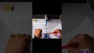 Morning in bathroom-Lego by stop motion #ASMR #lego #stopmotion #bathroom #morning #games #minecraft