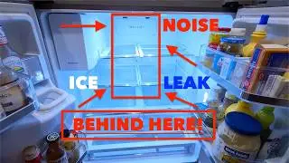 How to Fix Samsung Refrigerator Noise and Leak! Evaporator Fan Replace! Tutorial #refrigeratorrepair