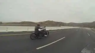 Custom Harley Night Train Project ride - Laughlin