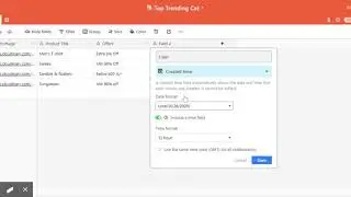 How to filter the column in airtable