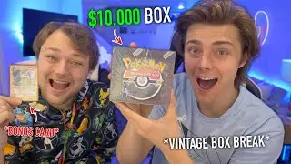 Our $10,000 Pokemon Purchase | *VINTAGE* Team Rocket Booster Box Break