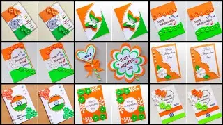 🇮🇳15 August Independence Day Handmade Card & Craft Designs 2025 || 15 August Card Designs Ideas