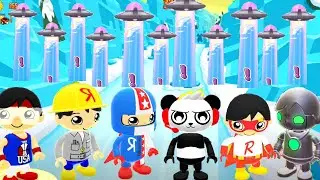 Tag with Ryan- Special Attractors Edition  Team USA Ryan tagged 6 Characters All Characters Unlocked