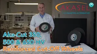 Aka-Cut 350 HV, 500 HV & 650 HV: Reinforced Cut-Off Wheels for Metallography