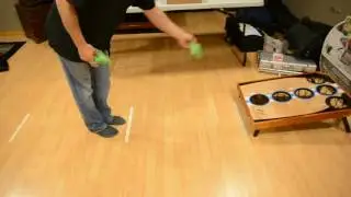 How to play Bean Bag Toss game