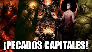 🔥 Los 7 Demonios de los Pecados Capitales #infierno #demonios #lucifer #diablo #satan