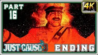 JUST CAUSE 3 Full Gameplay Walkthrough PART 16 - The Son Of Medici [4K 60FPS] - ENDING