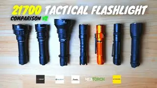 Лучшие тактические фонари 21700 2023 года 🔦 (AceBeam против Nitecore против Olight против Fenix)