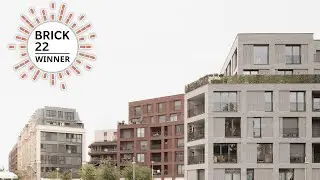 Brick Award 22 Winner Category Living together - 88 housing units + 1 retail space, Rue Danton