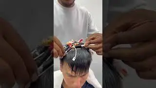 RIZOS CABELLO DE HOMBRE 2023 ondulaci&oacute;n permanente  #cabello #barber l