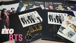 Unboxing Exclusive Books EXO BTS!