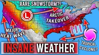 INSANE Weather! RARE Early Snowstorm, HUGE Cooldown, US Hurricane Threat? - Direct Weather Channel