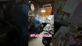 Studio Tour #art #painting #Chamnongart #setup #studio #drawing #sketch #setup