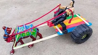 how to make camel cart | DIY Woodworking Projects | Making Camel Cart From Wooden Sticks