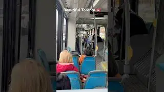 #Toronto #StreetView #PublicTransport #TravelVibes #StreetScenes #CityExploration #EverydayJourney