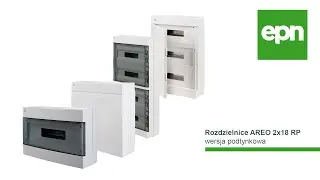 Rozdzielnice AREO 2x18 RP - wersja podtynkowa