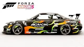 Nissan BC Racing Drift Livery Speedpaint - Forza Horizon 5
