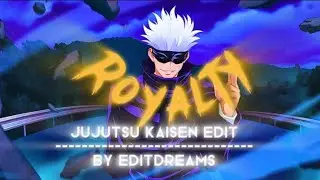 Jujutsu Kaisen Edit | Royalty | Edit By @EditDreamsPlays