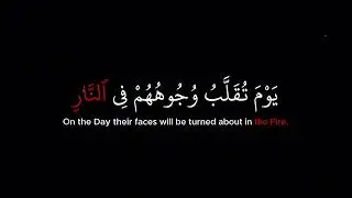 Surah Al Ahzab {65 - 66}  |  Muhammad Al Luhaidan