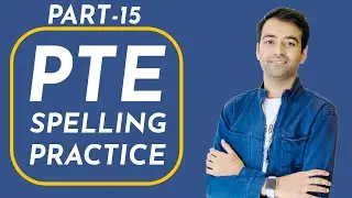 📝 PTE Most Important Spellings 2023 | Most Repeated Words 💯 | Part-15