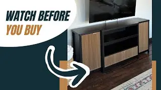 Real Review - AOGLLATI Fluted TV Stand