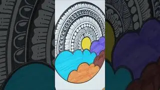 Mandala 🎨🖋️ #new #newshorts #ytshorts #youtube #shortsfeed #shorts #viralshort #trwnding #mandalaart