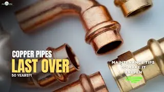 Copper Pipes Last Over 50 Years?! 🔧 Maintenance Tips to Make It Happen