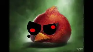angry bird sing mhsif funny xD