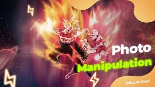 Photoshop Tutorial  | Amazing DBZ Manipulation