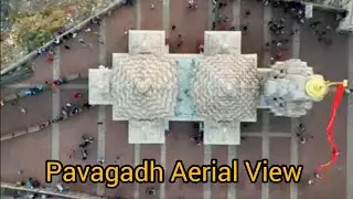 Pavagadh Aerial View | Drone Shoot | Morning Aarti