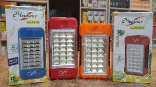 Energy 24 Power Bank & Emergency Light | EN 39 & EN 2012 solar | Unboxing & Review  #rke