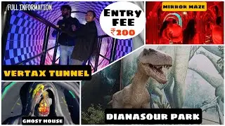 Multiple theme park | | Dinosaur park | haunted house | mirror maze rohini   #adventureislandrohini