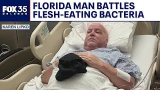 Florida man battles flesh-eating bacteria contracted after hurricane flooding