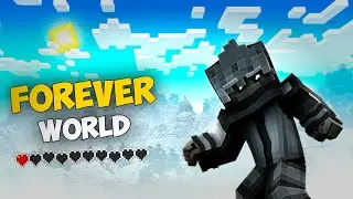 Minecraft Bedrock Survival Live 🌍 |FOREVER WORLD | Day 2 &ndash; Starting From Scratch!