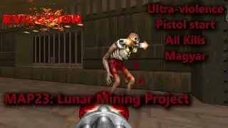 MAP23: Lunar Mining Project | TNT Evilution v&eacute;gigj&aacute;tsz&aacute;s (Ultra-violence, HUN)
