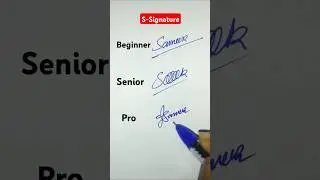 SAMEER Signature in Different Styles 😮 #signature #viral #ideas #design #writing #name