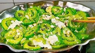 Khổ Qua Bị Đắng Làm Cách Hết Ngay Xào Trứng Cực Ngon