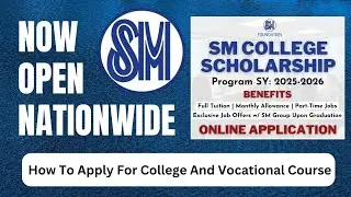 SM Foundation Scholarship Program Now Open Nationwide For College & Vocational Courses