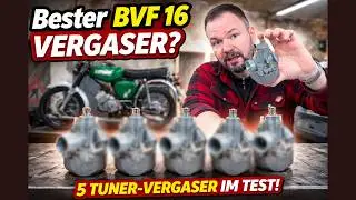 5 optimized Simson BVF carburetors tested – only one is truly convincing!