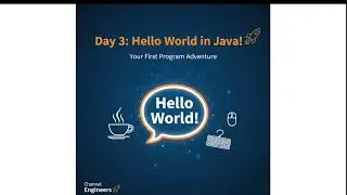 Java Hello World Explained for Beginners | First Program in Java 🚀