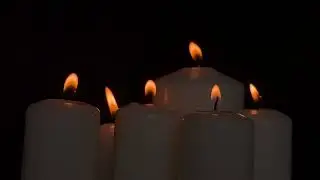  Sea of Candle Fire 🌊🕯️ | 117 Minutes of Calm Flame for Focus, Rest & Quiet Minds