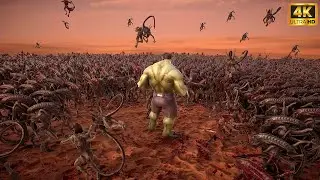 Hulk Vs 5000 Aliens &mdash; Ultimate Epic Battle Simulator 2 &mdash; UEBS 2