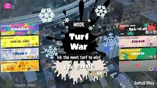 Splatoon 3 - FrostyFest 2026 - Pro 10x Battle - Eeltail Alley - Team Solo vs. Team Family