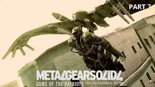 Metal Gear Solid 4 Guns of the Patriots Part 7 Raging Raven(No Commentary Walkthrough)