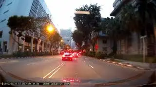 #SDG6833P 27Feb2019 07:06am driving on 1st lane Recklessly cut across double white line