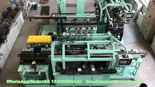 Fully automatic aluminum radiator plastic tank clinching machine