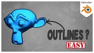 Anime/Cartoon Outline lines Blendr Tutorial